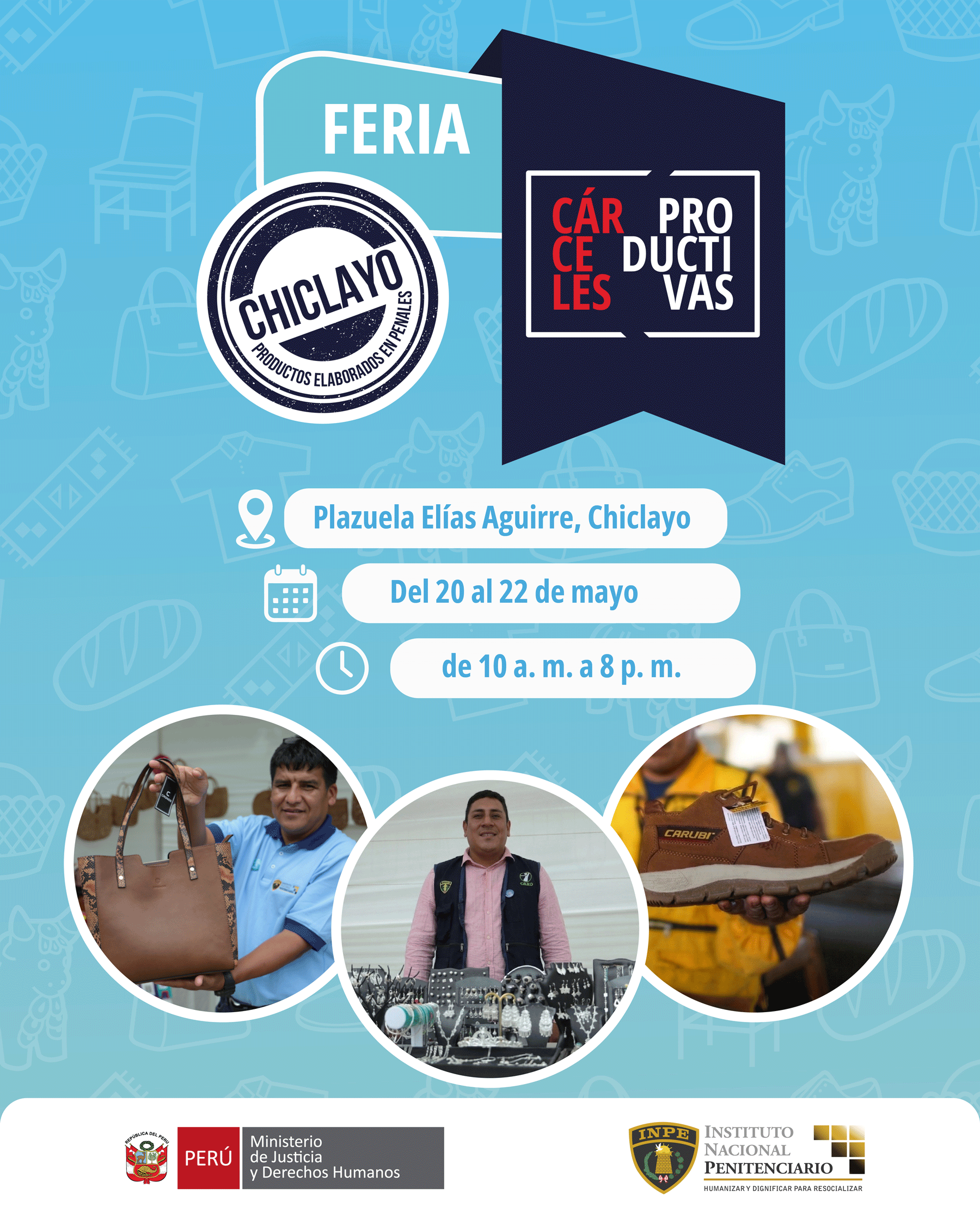 Feria Cárceles Productivas en Chiclayo