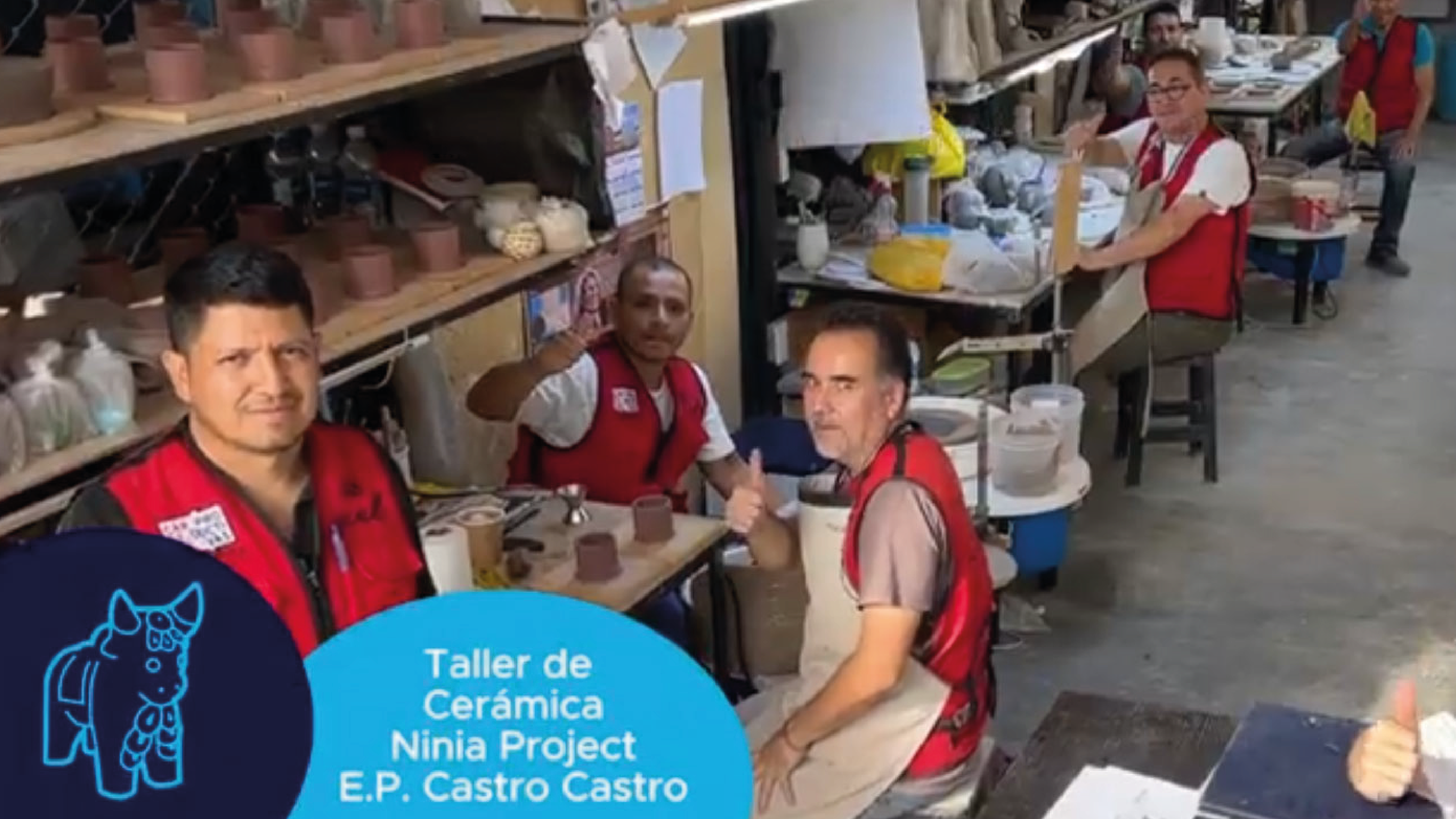 Taller de la empresa Ninia Project en el penal Miguel Castro Castro