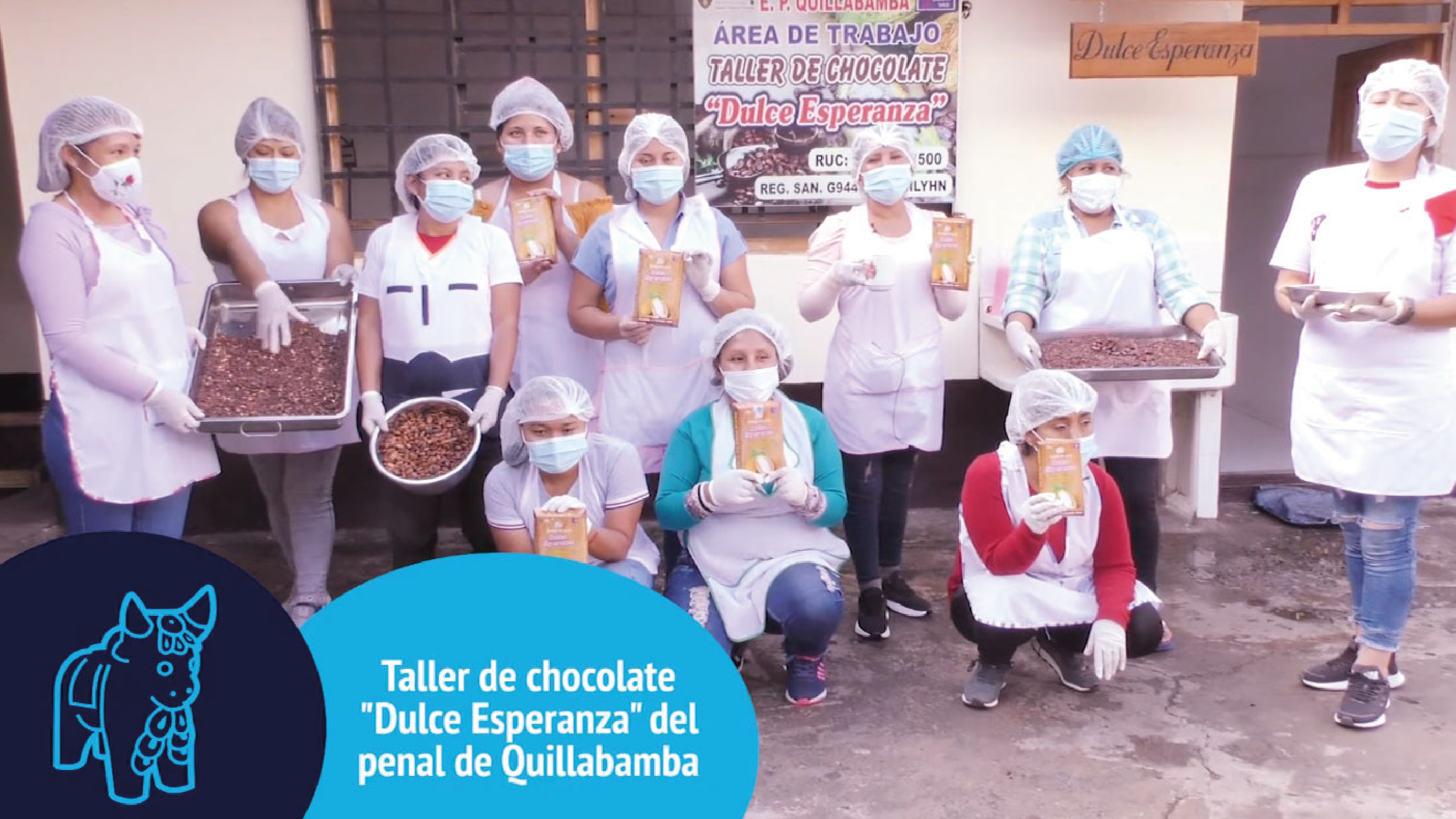 Taller de la marca Dulce Esperanza en el penal Quillabamba