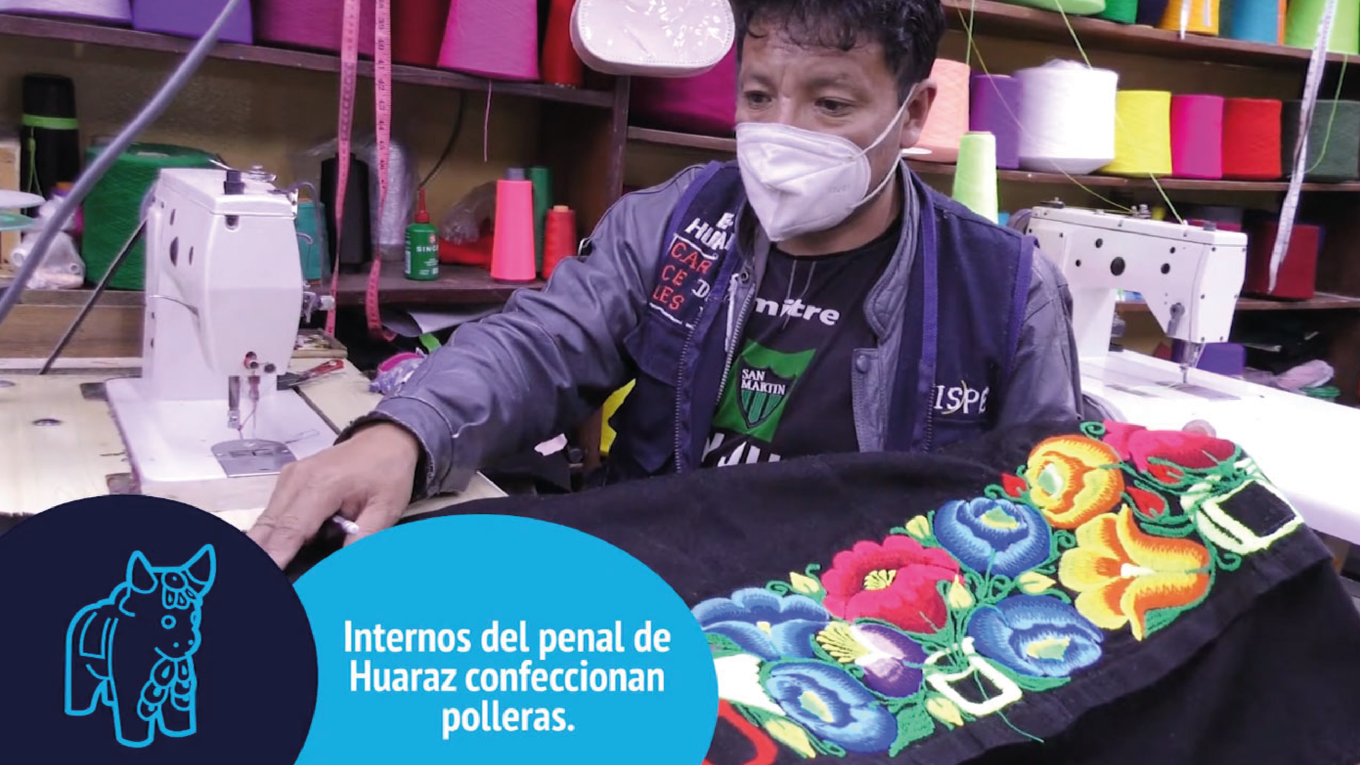 Taller productivo en el penal de Huaraz
