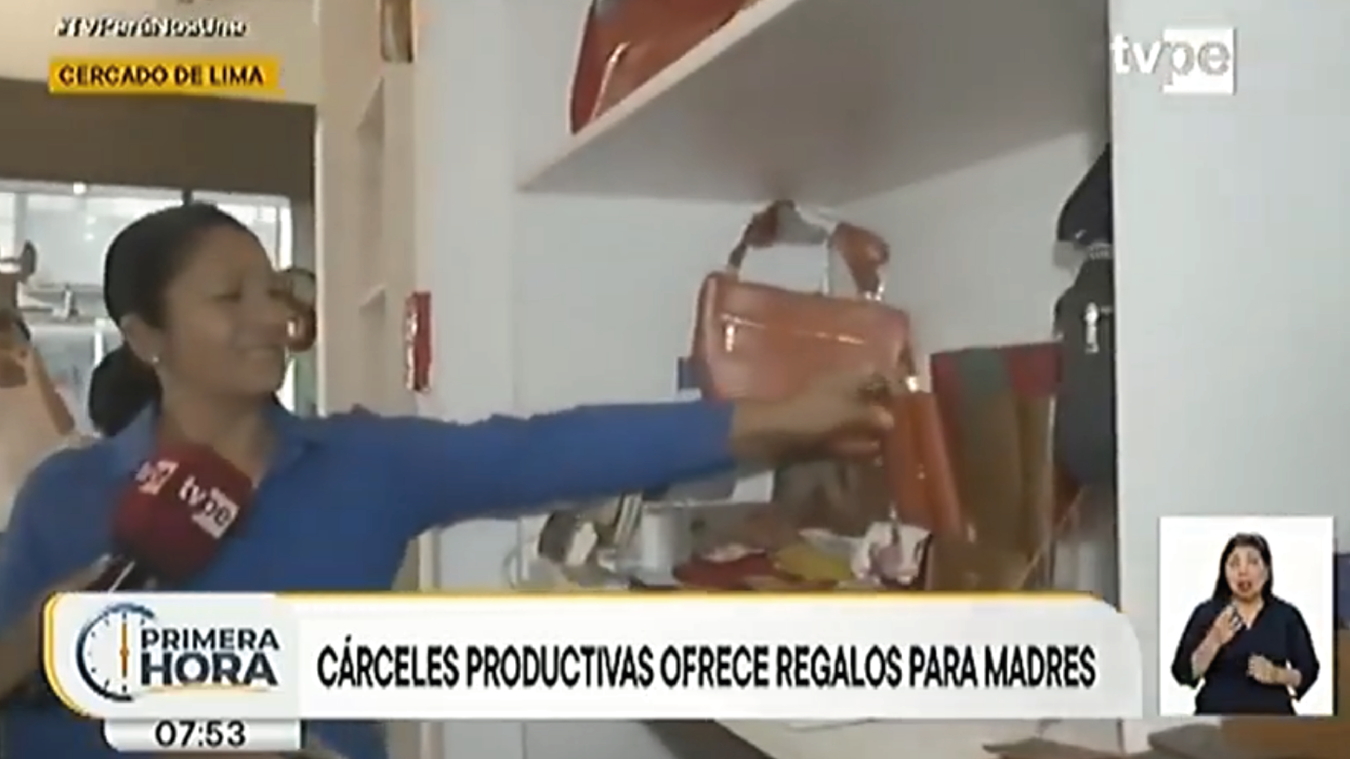 Cárceles Productivas ofrece regalos para madres